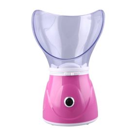 Humidifying and hydrating atomized steam face tester (Option: Pink-US)